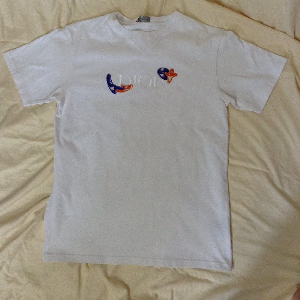 Dior x kenny scharf t shirt